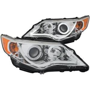 Anzo USA 121513 Projector Headlight Set w/Halo