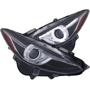 Anzo USA 121522 Projector Headlight Set w/Halo
