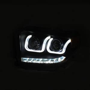 Anzo USA - Anzo USA 111387 Projector Headlight Set w/U-Bar Switchback - Image 5