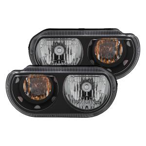 Anzo USA 121526 Crystal Headlight Set