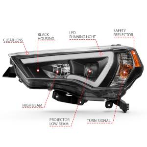 Anzo USA - Anzo USA 111416 Projector Headlight Set - Image 3