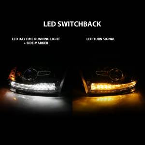 Anzo USA - Anzo USA 111439 Projector Headlight Set w/Halo - Image 6