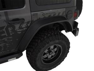 Bushwacker - Bushwacker 10923-07 Flat Style Fender Flares - Image 2