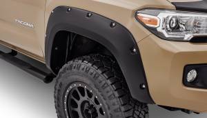Bushwacker - Bushwacker 30922-02 Pocket Style Fender Flares Toyota Tacoma 2016-2020 - Black - Image 2