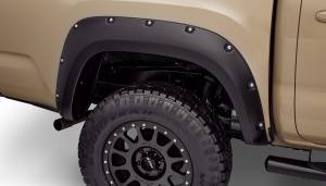 Bushwacker - Bushwacker 30922-02 Pocket Style Fender Flares Toyota Tacoma 2016-2020 - Black - Image 3