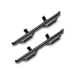 N-Fab D1584CC-TX Nerf Step Bar Cab Length Dodge RAM 1500 2015-2016 Crew Cab Textured Black