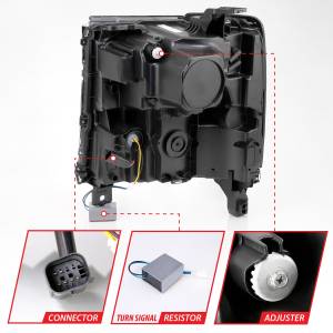 Anzo USA - Anzo USA 111421 LED Projector Headlight - Image 4