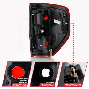 Anzo USA - Anzo USA 311299 Tail Light Assembly - Image 4