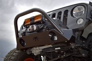 Poison Spyder - Poison Spyder 17-16-021-DBP1 BFH II Front Bumper w/Brawler Bar - Image 2