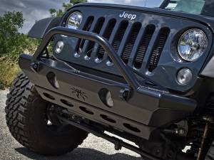 Poison Spyder - Poison Spyder 17-59-010-DB Brawler Lite Front Bumper w/Brawler Bar - Image 2