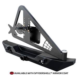 Poison Spyder - Poison Spyder 17-62-020P1 RockBrawler II Rear Bumper with Tire Carrier - Image 4