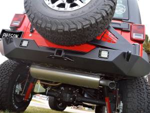 Poison Spyder - Poison Spyder 17-62-050-D Brawler Full Width Rear Bumper - Image 4