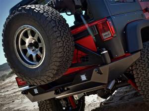 Poison Spyder - Poison Spyder 17-62-020B-P1 RockBrawler II Rear Bumper without Tire Carrier - Image 5