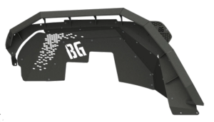 Bodyguard 20075T Front and Rear Liners and Fender Flares Textured Black Jeep JL 2018-2020