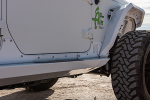 Bodyguard - Bodyguard 23821T Sliders with body cladding 4 door Textured Black Jeep JL 2018-2020 - Image 3