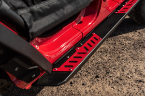 Bodyguard - Bodyguard 23821T Sliders with body cladding 4 door Textured Black Jeep JL 2018-2020 - Image 4