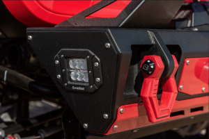 Bodyguard - Bodyguard 47077T Front bumper Stubby with Push Bar and End Cap Light Holes Textured Black Jeep JL 2018-2020 - Image 5