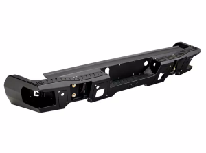 Bodyguard - Bodyguard DFC15EYLT A2 Rear Bumper with Sensor Holes and Light Holes Textured Black Chevy/GMC Colorado/Canyon 2015-2019 - Image 2