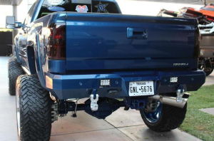 Fusion Bumpers - Fusion 1114GMCRB Rear Bumper GMC Sierra 2500HD/3500 2011-2014 - Image 2