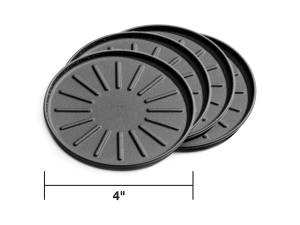 WeatherTech 8A4CSTBK Round Coaster Set