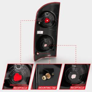 Anzo USA - Anzo USA 311309 Tail Light Assembly - Image 4