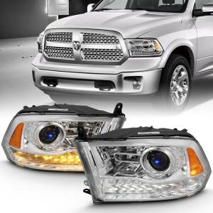 Anzo USA 111140 Projector Headlight Set w/Halo
