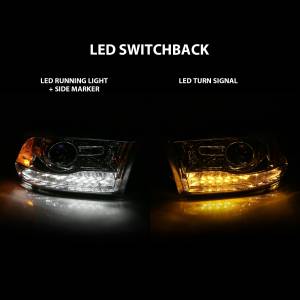 Anzo USA - Anzo USA 111140 Projector Headlight Set w/Halo - Image 7