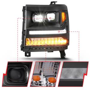 Anzo USA - Anzo USA 111420 LED Projector Headlight - Image 4