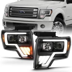 Anzo USA - Anzo USA 111469 Projector Headlight Set w/Halo - Image 1