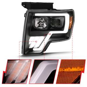 Anzo USA - Anzo USA 111469 Projector Headlight Set w/Halo - Image 3