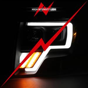 Anzo USA - Anzo USA 111469 Projector Headlight Set w/Halo - Image 6