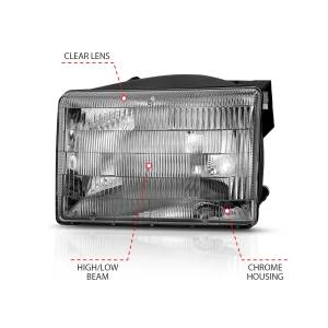 Anzo USA - Anzo USA 111471 Crystal Headlight Set - Image 3
