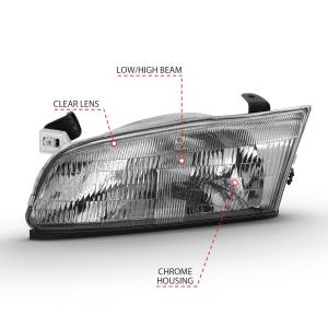 Anzo USA - Anzo USA 121555 Crystal Headlight Set - Image 3