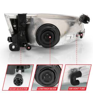Anzo USA - Anzo USA 121555 Crystal Headlight Set - Image 4