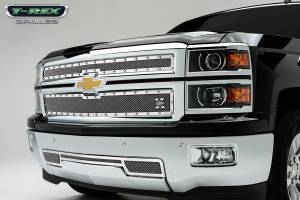 T-Rex Grilles 6711170 X-Metal Series Studded Mesh Grille Overlay