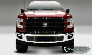 T-Rex Grilles - T-Rex Grilles 6725731 X-Metal Series Mesh Bumper Grille Assembly - Image 2