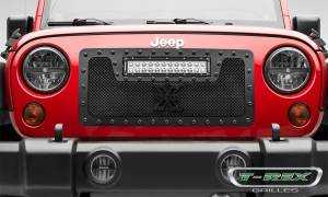 T-Rex Grilles - T-Rex Grilles 6314831-BR Stealth Torch Series LED Light Grille - Image 3