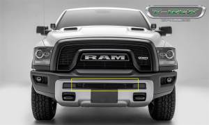 T-Rex Grilles 254641B Billet Series Bumper Grille Overlay