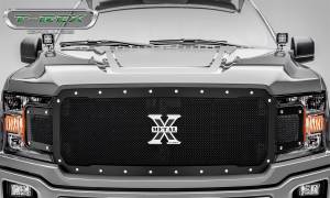 T-Rex Grilles - T-Rex Grilles 6715711 X-Metal Series Studded Mesh Grille - Image 2