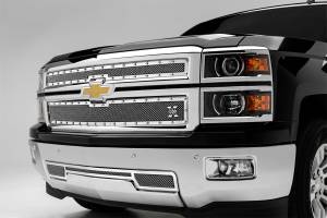 T-Rex Grilles - T-Rex Grilles 6711200 X-Metal Series Studded Mesh Grille Overlay - Image 2