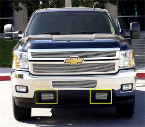 T-Rex Grilles 25115 Billet Series Bumper Grille Overlay