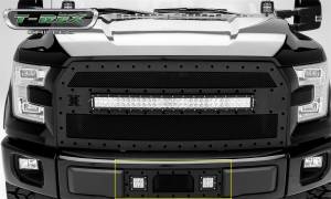 T-Rex Grilles 6325731-BR Stealth Torch Series LED Light Bumper Grille