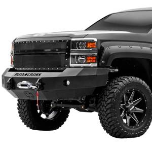 Iron Cross - Iron Cross 20-325-03-MB Base Winch Front Bumper for GMC Sierra 2500/3500 2003-2006 - Matte Black - Image 3