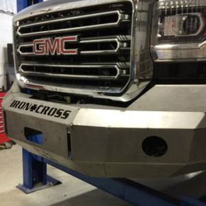 Iron Cross - Iron Cross 20-325-15-MB Base Winch Front Bumper for GMC Sierra 2500/3500 2015-2019 - Matte Black - Image 3