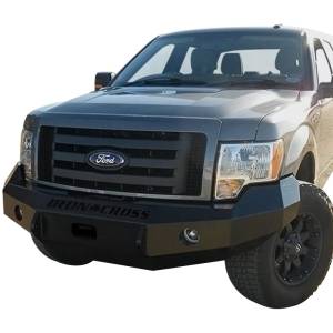 Iron Cross - Iron Cross 20-415-09 Base Winch Front Bumper for Ford F150 2009-2014 - Gloss Black - Image 2