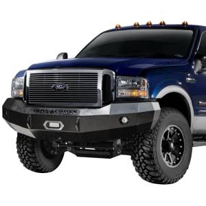 Iron Cross - Iron Cross 20-425-05 Base Winch Front Bumper for Ford F250/F350/F450 2005-2007 - Gloss Black - Image 2