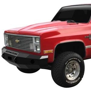 Iron Cross - Iron Cross 20-515-81-MB Base Winch Front Bumper for Chevy Silverado 1500/2500/3500 1981-1987 - Matte Black - Image 2