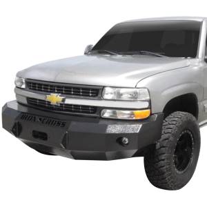 Iron Cross - Iron Cross 20-515-99 Base Winch Front Bumper for Chevy Tahoe/Suburban 2000-2006 - Gloss Black - Image 2