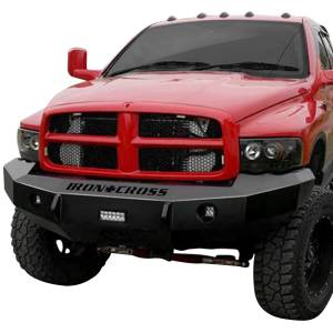 Iron Cross - Iron Cross 20-625-03-MB Base Winch Front Bumper for Dodge Ram 2500/3500 2003-2005 - Matte Black - Image 2