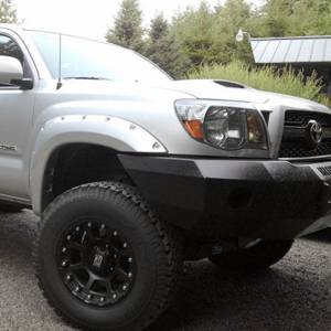 Iron Cross - Iron Cross 20-705-07 Base Winch Front Bumper for Toyota Tacoma 2005-2011 - Gloss Black - Image 3